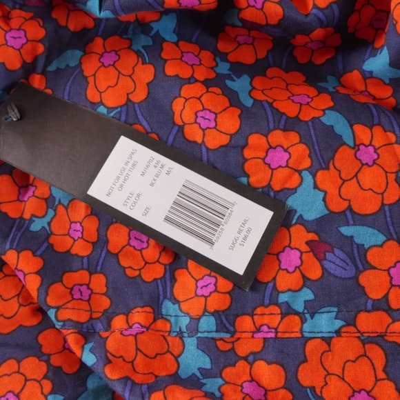 NWT Marc Jacobs Multicolor Floral Beach Pool SWIM COVER UP MJ16702 Size M/L ANB - Picture 5 of 5